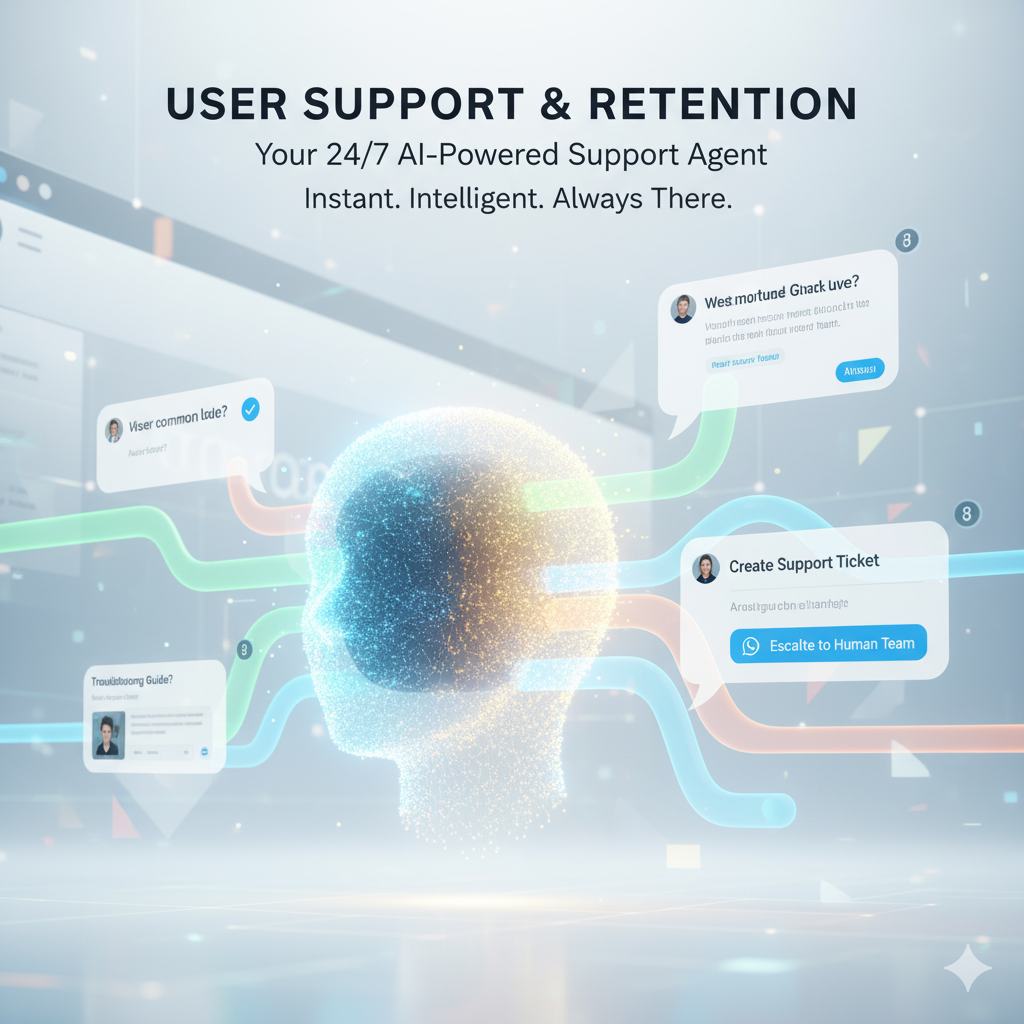 Your 24/7 AI-Powered Support Agent